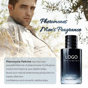 Colonia de feromonas unisex de lujo OEM para hombres Perfume de marca propia azul claro de alta calidad con marca propia - Product Image 6
