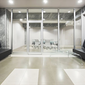 División de Espacios de Oficina Moderna con Marco de Aluminio y Cristal, Pared Divisoria Móvil Insonorizada, Tamaño Personalizado para Edificios de Oficinas, Hoteles y Centros Comerciales - Product Image 2