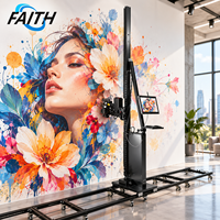 Système numérique robotisé Faith pour l'impression murale décorative, durable, imperméable et résistante aux UV, pour la décoration intérieure commerciale