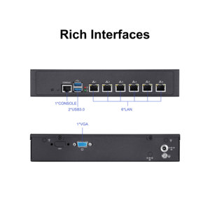 Mini routeur pare-feu Intel Core i3 1115G4 6*2 5G I226-V Console RJ45 Auto Power on SD-WAN Mini PC Mikrotik X86 Desktop <span class=keywords><strong>Network</strong></span> - Product Image 6