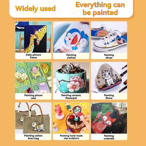 <span class=keywords><strong>PEBEO</strong></span>-Ensemble acrylique semi-mat métallique nacré de 500ml, pour le bricolage de peintures murales, toile en papier <span class=keywords><strong>verre</strong></span> résistante à la lumière - Product Image 6