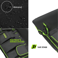 Sac à outils pour électricien robuste, kit d'organisation en polyester durable, ouverture supérieure pour charpentier, jardinier, plombier, étanche, OEM JAKAH
