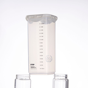 Transparent Airtight Eco-Friendly Stackable Rectangle Food <b>Storage</b> <b>Jar</b> with Plastic Sealed Lid <b>for</b> Cake Snacks & Fresh Produce - Product Image 5