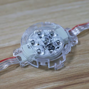 IP67 địa chỉ 12V 30mm 40mm 50mm trắng đỏ màu xanh RGBW LED <span class=keywords><strong>Pixel</strong></span> ánh sáng ngoài trời giáng sinh trang trí LED mô-đun điểm ánh sáng - Product Image 3