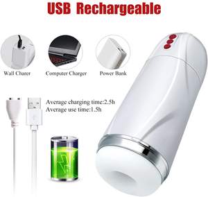 เพียงคลิกเดียวปืนใหญ่ยิง masturbator ชายอัตโนมัติเต็มรูปแบบชาย masturbator 10 Freq explosion องคชาต explosion สำหรับเขา - Product Image 3