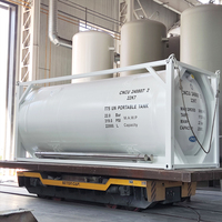 Conteneur ISO 20 pieds pour CO2 liquide/gaz naturel, conteneur ISO 20 pieds 26m³ pour transport cryogénique de CO2, norme ASME/NB