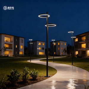 Lampe sur pied minimaliste, ambiance personnalisée de la chambre à coucher, style nordique minimaliste moderne, lampe verticale de nuit, lampe à attirer les poissons - Product Image 3