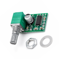 Module d'amplificateur audio numérique portable Jyjd Mini 3W+3W DC 5V, carte amplificateur de puissance numérique à double canal PAM8403, amplificateurs stéréo, potentiomètre