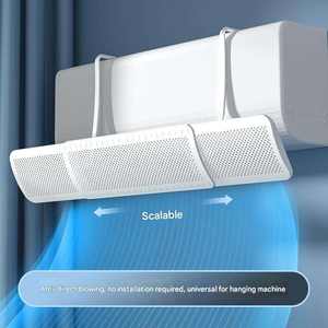 <span class=keywords><strong>Déflecteur</strong></span> de Vent pour Climatiseur <span class=keywords><strong>Mural</strong></span> en Plastique ABS Télescopique Durable pour Ménage 57-105cm Accessoires de <span class=keywords><strong>Climatisation</strong></span> - Product Image 6