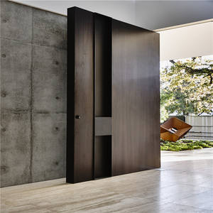 Puertas de Madera Ace, Diseño Moderno, Interior, Liso, de Madera de Teca, Doble, Último Diseño, Principal, de Acero, Resistente, con Bisagra Pivotante para Puerta de Vidrio y Madera para Casa - Product Image 5
