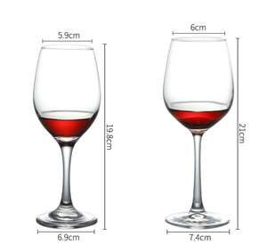 Kristall weingläser 400ml bleifreies Kristallglas Rotwein becher glas - Product Image 6