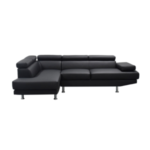 Di lusso moderno in pelle sintetica modulare appartamento soggiorno divano ad angolo divano Set con servizi personalizzati - Product Image 1