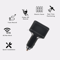 Mini Rastreador GPS 4G+2G Impermeable con Encendedor de Cigarrillos y Detección ACC para Seguimiento de Vehículos e Instalación Gratuita