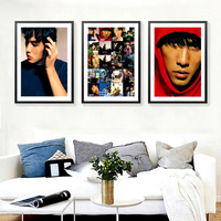 Affiche d'album de Jay Chou : Art décoratif de star de la musique pour salons, dortoirs, chambres et bars