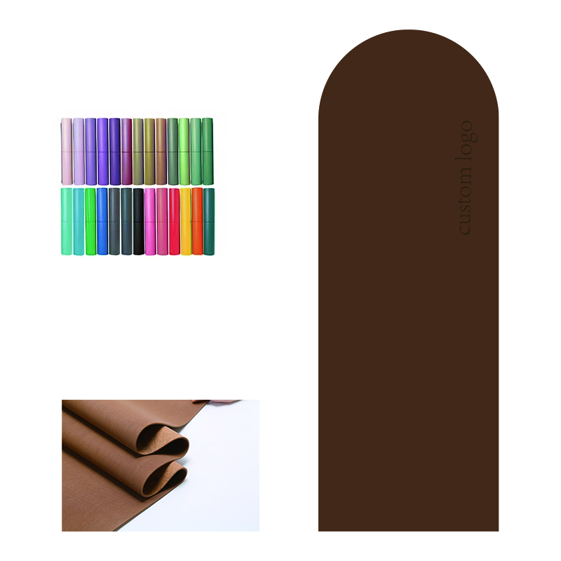 Esterilla de yoga de PU - Marrón Retro
