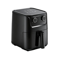 Nouvelle Arrivée Friteuse à Air Simple à Double Bouton, Arrêt Automatique en Cas de Surchauffe, Contrôle Manuel de la Température, Friteuse à Air Mécanique Domestique