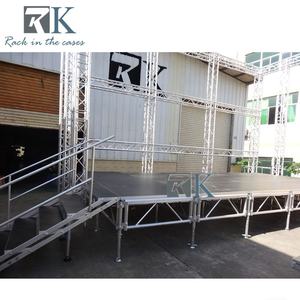 Modular <b>Platform</b> <b>Stage</b> for Booths Aluminum <b>Stage</b> Truss for Exhibits - Product Image 3