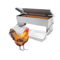 Mangeoire automatique pour poulet, capacité de 5kg, 2 unités