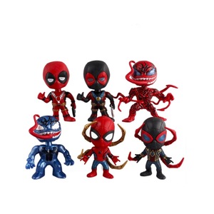 Statuetta Decorativa in Stile Q Version di Eroi e Mostri dei Cartoni Animati, Ornamento per Torte e Cruscotto Auto - Product Image 6