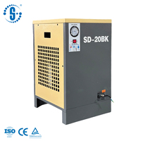Sécheur d'air réfrigéré à haute température refroidi par air SD-20BK Contrôle rapide du point de rosée pour les systèmes d'air chaud