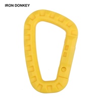 IRONDONKEY Camping tactique D anneau boucle extérieur alpinisme sac externe plastique acier rapide crochet boucle boucle de sécurité