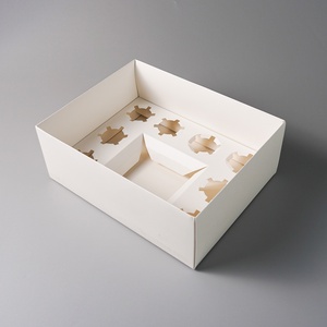 High Quality High Quality Decorative <b>Packaging</b> Gift <b>Box</b> <b>Donut</b> Cupcake <b>Box</b> Bento <b>Box</b> - Product Image 6