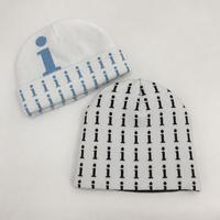 Bonnet en tricot chaud en acrylique unisexe pour adultes, de haute qualité, avec logo jacquard, broderie 3D, nœuds, caractère, mode, vintage, classique, décontracté