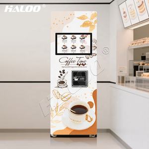 Boisson chaude de machine à <span class=keywords><strong>café</strong></span> de <span class=keywords><strong>capsule</strong></span> de libre-service sans pilote commerciale entièrement automatique - Product Image 3