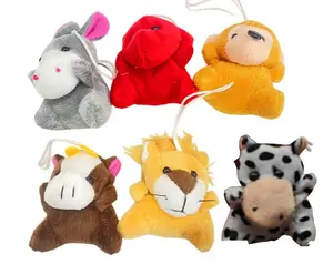 Cartoon Little Hedgehog Plush Toy Doll Stuffed Keychain Children's Bag Pendants Gifts