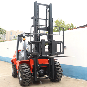 מכירה ישירה יצרן מחוץ לכביש דיזל מלגזה 3 טון 4 טון 5 טון הרים מלגזה בעירה פנימית ישירות המפעל - Product Image 2