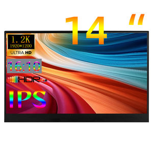 Премиум качество <span class=keywords><strong>14</strong></span> дюймов HDR портативный монитор для ноутбука IPS панель ЖК-экран со светодиодной подсветкой 75% цветовой гаммы динамика C Дисплей расширение - Product Image 6