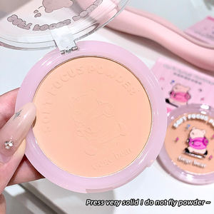 Polvo de prensa de ajuste de maquillaje mate vegano más vendido Control de aceite resistente al agua con ingredientes minerales etiquetado Logo/patrón - Product Image 2