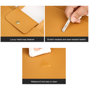 Per <span class=keywords><strong>macbook</strong></span> <span class=keywords><strong>air</strong></span> <span class=keywords><strong>13</strong></span> pollici pu leather laptop sleeve computer tablet <span class=keywords><strong>borsa</strong></span> organizer universale per donna <span class=keywords><strong>borsa</strong></span> per notebook in pelle per uomo - Product Image 3