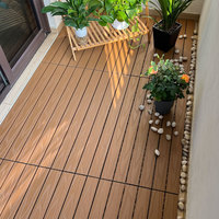 Usine directe Wpc revêtement de sol extérieur bois plastique carreaux de terrasse terrasse composite patio de jardin