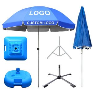 Sombrilla Personalizada con Publicidad Impresa al por Mayor, Impermeable, con Protección UV, para Patio, Playa, con Logotipo - Product Image 1