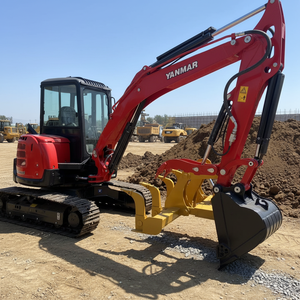 Yanmar Vio55-5 Used Mini Excavator 5ton Engine CE Certified 2022 Model Export Ready - Product Image 2