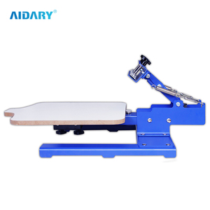 Chất Lượng Cao 1 Trạm Của Nhãn Hiệu Lụa Màn Hình In Ấn Báo Chí Bán Tự Động Với Màn Hình Máy In Tấm Cho Thẻ & Giấy In Ấn - Product Image 6