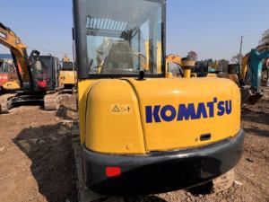 Mini poids d'opération utilisé d'excavatrice de KOMATSU pc56 avec le moteur de moteur et les composants de noyau de pompe - Product Image 4