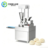 Machine de transformation de collations traditionnelles chinoises, machine entièrement automatique pour la formation de petits pains, équipement de fabrication de Xiao Long Bao