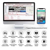 Caméra embarquée 4CH 8CH 1080p avec 4G GPS WiFi, boîte noire de véhicule CCTV avec garantie d'un an pour bus/camion