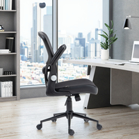 Chaise de bureau de direction de luxe en maille, pivotante, avec appui-tête réglable, design moderne pour la maison, la chambre, le salon, l'hôtel, en tissu