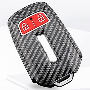 <span class=keywords><strong>Protector</strong></span> de funda de silicona para llave de <span class=keywords><strong>coche</strong></span>, accesorios de <span class=keywords><strong>coche</strong></span>, fibra de carbono brillante, para Isuzu - Product Image 2