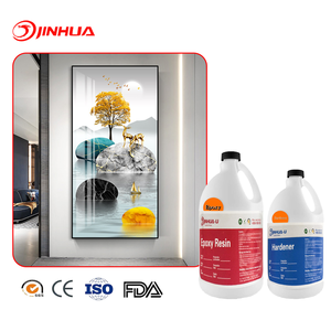 <span class=keywords><strong>Resina</strong></span> <span class=keywords><strong>epoxi</strong></span> de dos partes para decoración, pintura de porcelana de cristal - Product Image 1