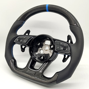 Volante Deportivo <span class=keywords><strong>de</strong></span> Fibra <span class=keywords><strong>de</strong></span> Carbono para Audi A3 A4 A5 A6 A7 A8 Q3 Q5 Q7 Q8 TT R8 RS3 RS4 S3 S4 S5 S6 S7, Personalizado <span class=keywords><strong>de</strong></span> Fábrica, Gran Venta - Product Image 3