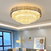 Lustre en cristal K9 LED JYLIGHTING, luminaires modernes de luxe en plusieurs tailles pour le salon et la chambre à coucher