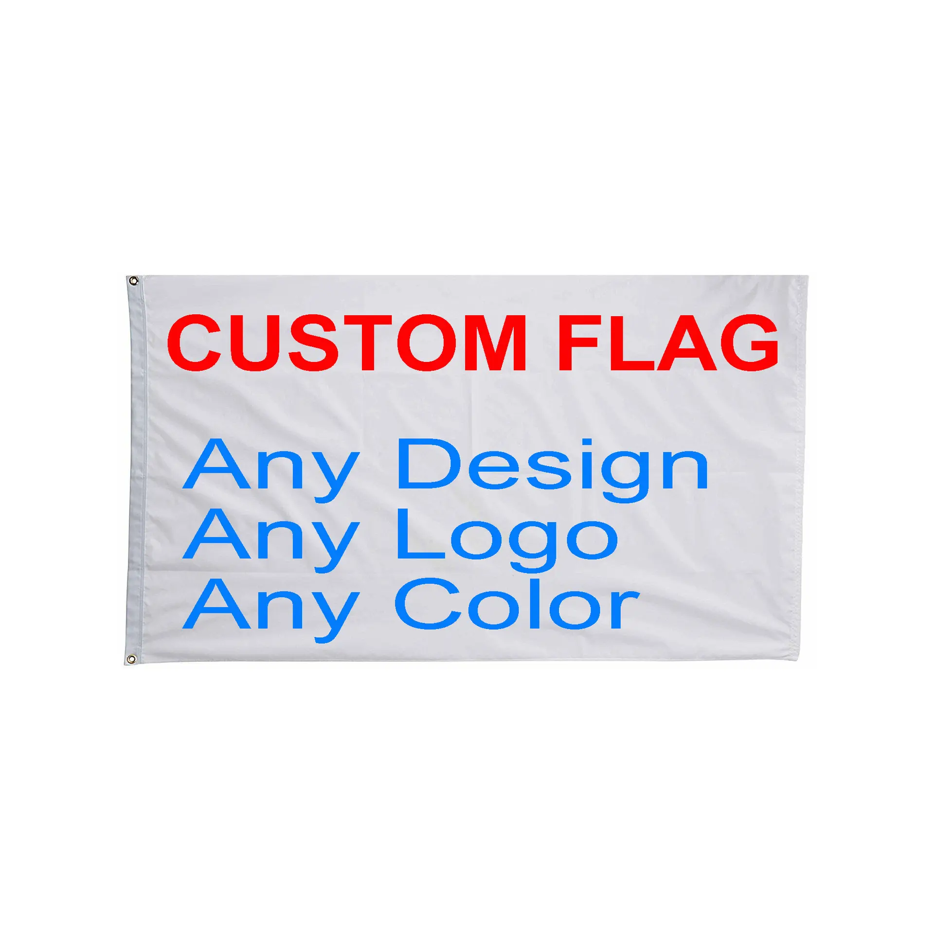 Flaggen hersteller 48h Schnelle Lieferung Drucken Sie Ihr eigenes Logo Design Wörter Werbung Flagge 3x5 Ft Custom ized Flags Banner