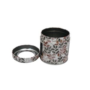 Round Tinplate Can <b>Clear</b> Window Lid Airtight Tea Coffee Spice Dry Food Storage Metal Packaging Tin Jar - Product Image 3