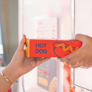 Özel boyut uzun <span class=keywords><strong>Hot</strong></span> <span class=keywords><strong>Dog</strong></span> mısır köpek sandviç katlanabilir kapaklı kutu gitmek için çekmece ambalaj çıkar - Product Image 6