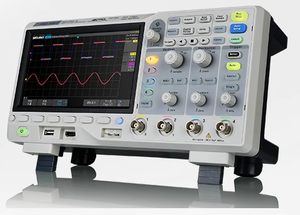 SIGLENT SDS1104X-E ออสซิลโลสโคปดิจิตอล 4 ช่องสัญญาณ 100MHz พร้อมฟังก์ชันการพล็อตข้อมูลอัตราการสุ่มตัวอย่าง 1GSa/s รับประกัน 1.5 ปี SDS11 - Product Image 5