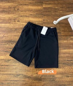 Shorts de sport en molleton tricoté personnalisés pour hommes, avec cordon de serrage, pour le fitness et le basketball, vente en gros - Product Image 6